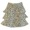 Lindsay Nicholas New York Women's Elena Francesca Tiered Skirt In Leopard