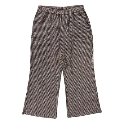 Lindsay Nicholas New York Women's Gold Disco Glitter Pants In Bronze