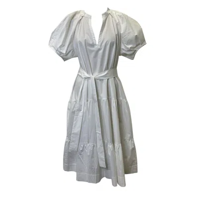 Lindsay Nicholas New York Women's Joan Maxi Dress In White