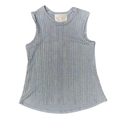 Lindsay Nicholas New York Women's Laura Sleeveless Crew Neck In Ice Blue