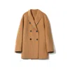 Lindsay Nicholas New York Women's Neutrals Dimiti Coat In Camel In Neutral