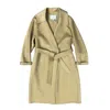 Lindsay Nicholas New York Women's Neutrals Sophie Coat In Camel In Beige