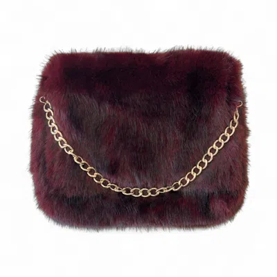 Lindsay Nicholas New York Women's Red Arlo Bag In Burgundy