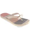 LINDSAY PHILLIPS KATIE WOMENS COMFORT INSOLE SLIP ON THONG SANDALS