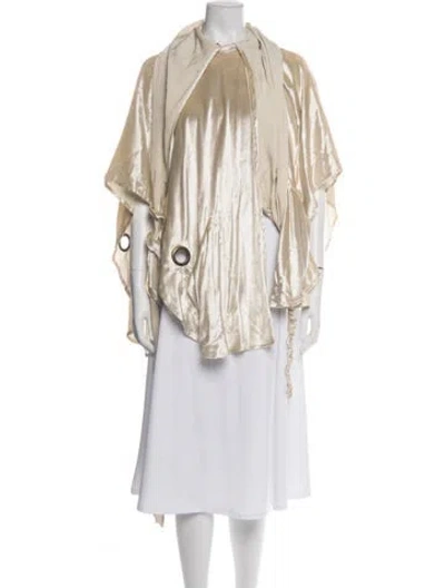 Pre-owned Lindsey Thornburg Jacket In Neutral