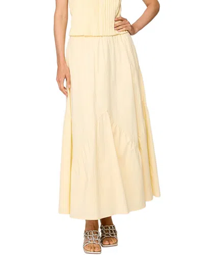 Line & Dot Abbott Maxi Skirt In Yellow