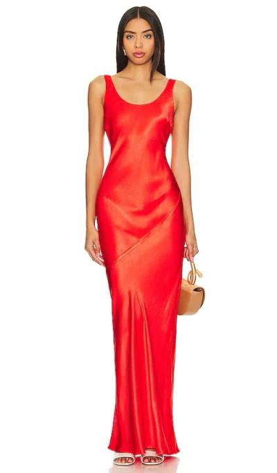 Line & Dot Kleid Adelyn In Red