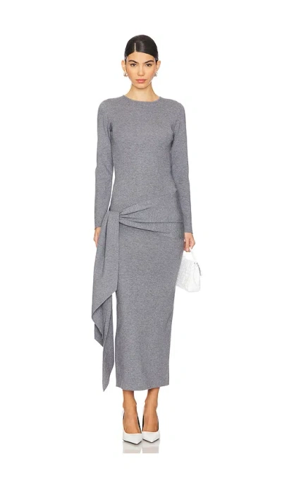 Line & Dot Alira Dress In Grey