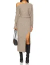 Line And Dot Alta Sweater Dress In Latte