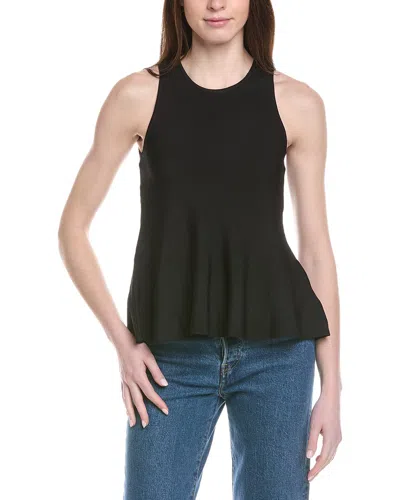 Line & Dot Amina Top In Black