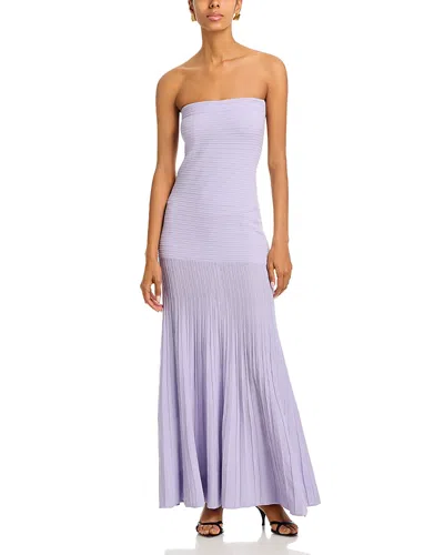 Line & Dot Arlo Tube Dress In Blue