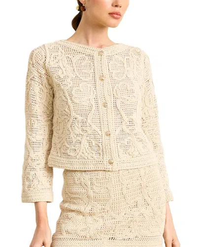 Line & Dot Atelier Cardigan In Neutral