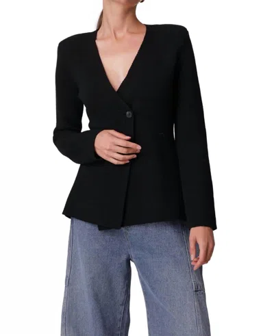 Line And Dot Atleigh Sweater In Black