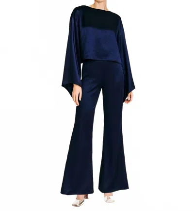 Line And Dot Avanelle Pant In Navy In Blue