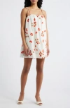 Line & Dot Bellissimo Tie Strap Dress In Multi