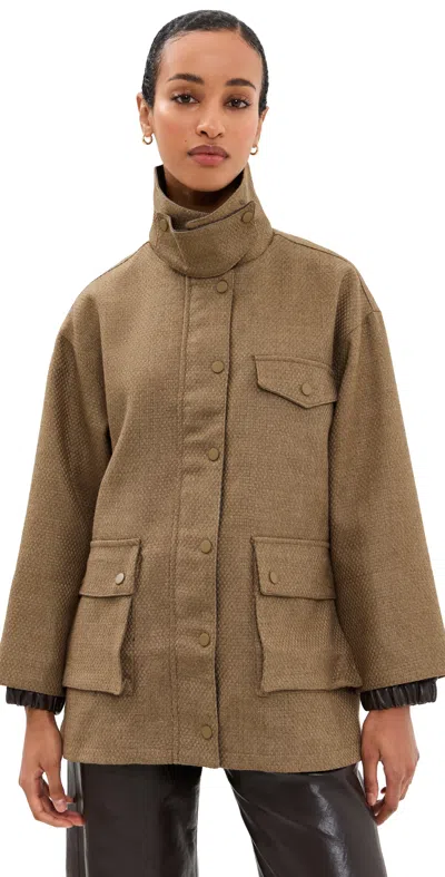 Line & Dot Bourbon Jacket Brown