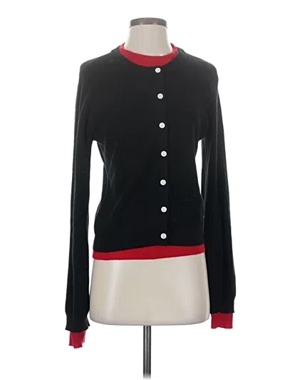 Pre-owned Line & Dot Cardigan Sweater In Gray