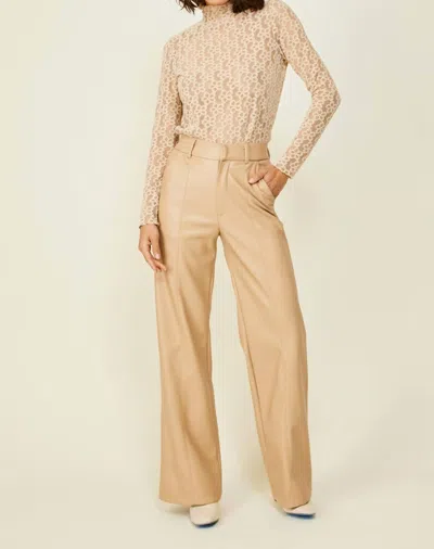 Line And Dot Carmela Pants In Tan In Multi