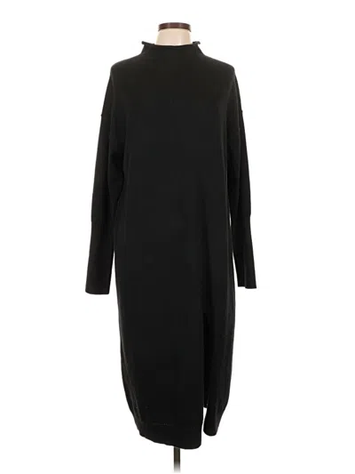 Pre-owned Line & Dot Casual Dress In Black