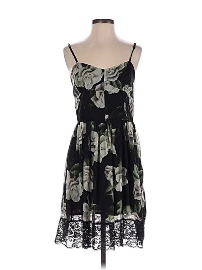 Pre-owned Line & Dot Casual Dress In Black