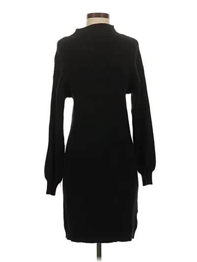 Pre-owned Line & Dot Casual Dress In Black