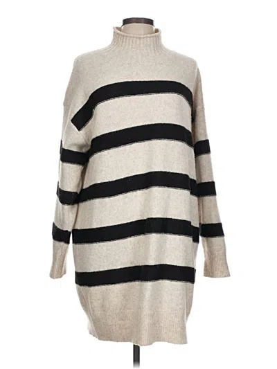 Pre-owned Line & Dot Casual Dress In Gray