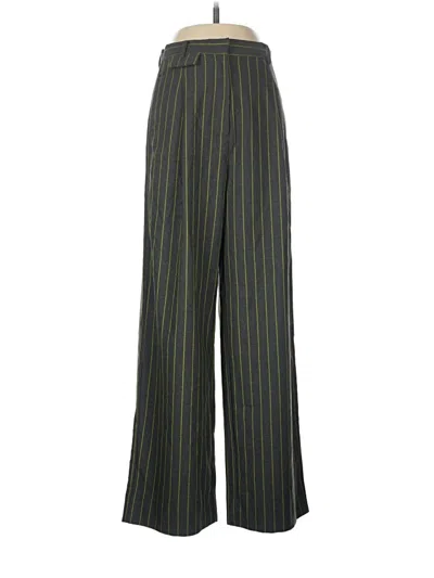 Pre-owned Line & Dot Casual Pants In Green
