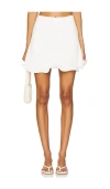 Line & Dot Celesta Skirt In White