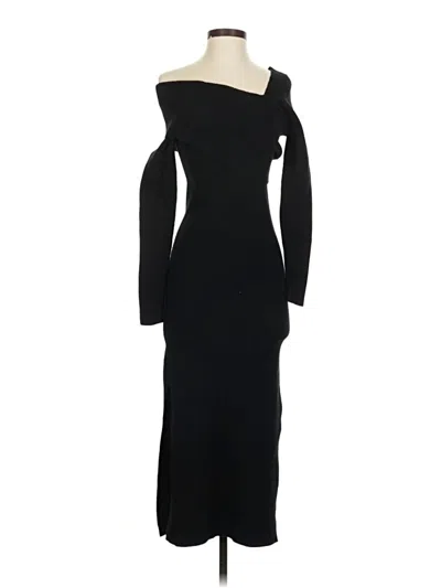 Pre-owned Line & Dot Cocktail Dress In Black