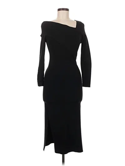 Pre-owned Line & Dot Cocktail Dress In Black