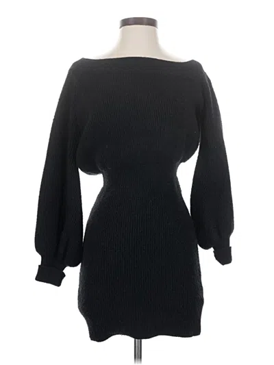 Pre-owned Line & Dot Cocktail Dress In Black