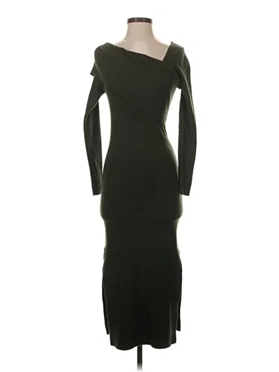 Pre-owned Line & Dot Cocktail Dress In Black