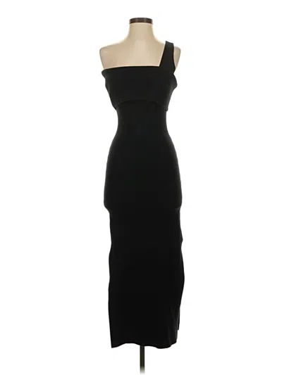 Pre-owned Line & Dot Cocktail Dress In Black