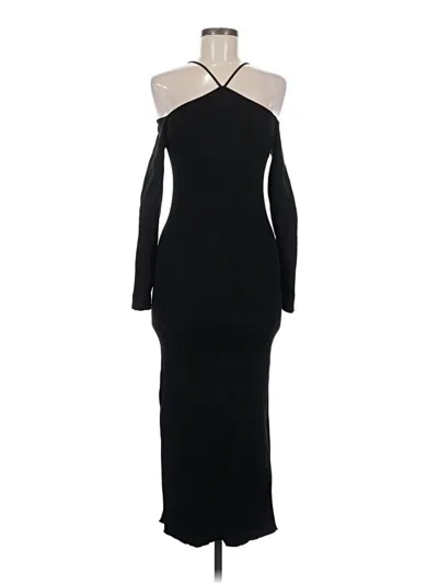 Pre-owned Line & Dot Cocktail Dress In Black