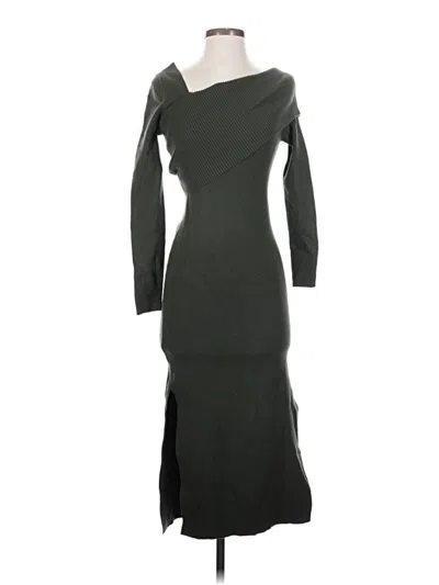 Pre-owned Line & Dot Cocktail Dress In Gray
