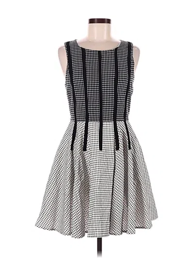 Pre-owned Line & Dot Cocktail Dress In Gray