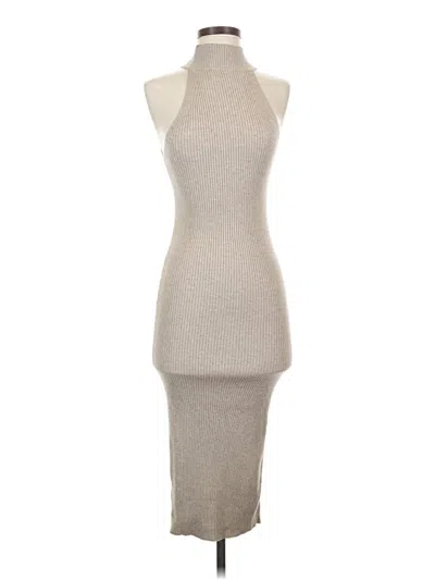 Pre-owned Line & Dot Cocktail Dress In Gray