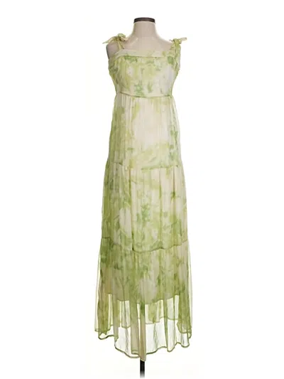 Pre-owned Line & Dot Cocktail Dress In Green