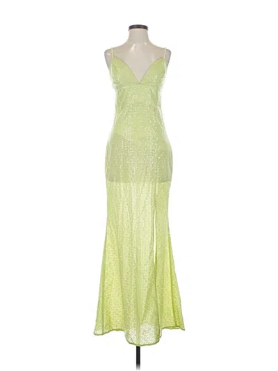 Pre-owned Line & Dot Cocktail Dress In Green