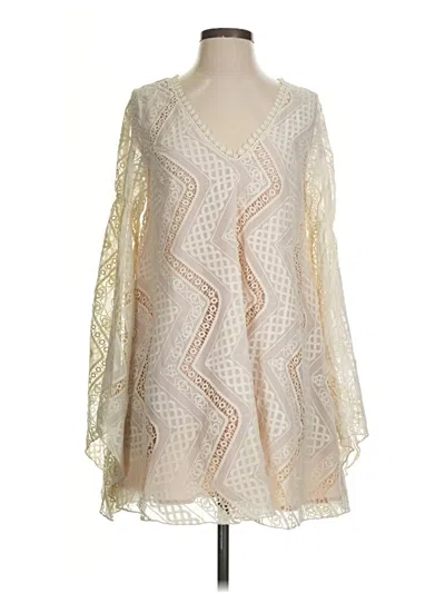 Pre-owned Line & Dot Cocktail Dress In Ivory