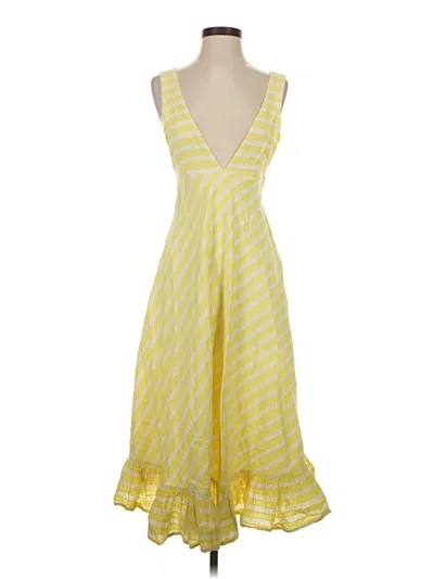 Pre-owned Line & Dot Cocktail Dress In Yellow