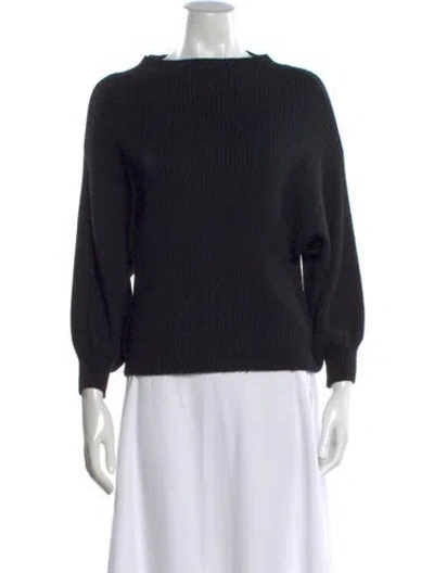 Pre-owned Line & Dot Crew Neck Sweater In Black