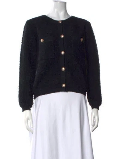 Pre-owned Line & Dot Crew Neck Sweater In Black
