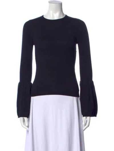 Pre-owned Line & Dot Crew Neck Sweater In Black
