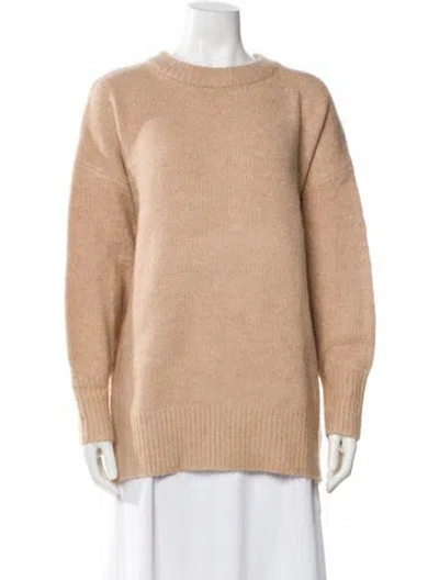 Pre-owned Line & Dot Crew Neck Sweater In Neutral