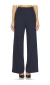 Line & Dot Derrick Pant In Blue