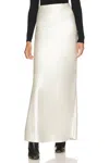 Line And Dot Dreamer Maxi Skirt In Ivory