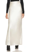 Line & Dot Dreamer Maxi Skirt In Ivory