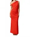 Line And Dot Erina Sleeveless Maxi Dress In Red In Red