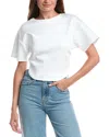 Line & Dot Gale Top In White